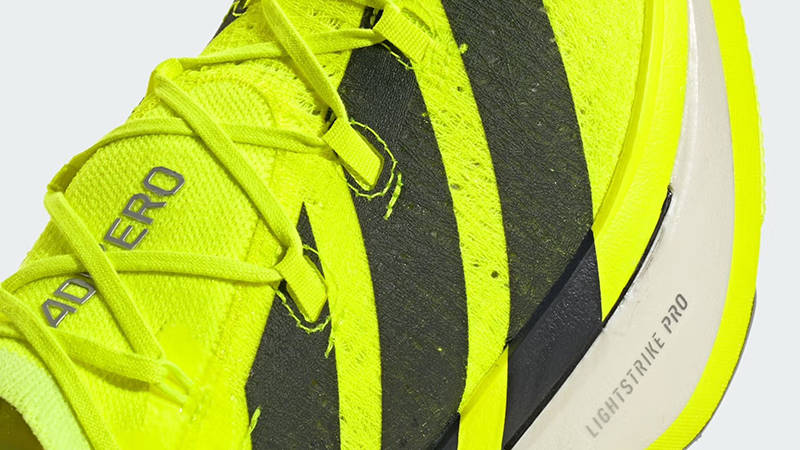 adidas Adizero Prime X3 Lucid Lemon JI2981 Detail