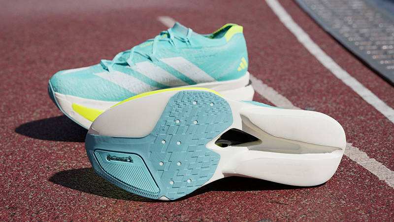 adidas Adizero Prime X3 STRUNG Flash Aqua JR2598 Bottom