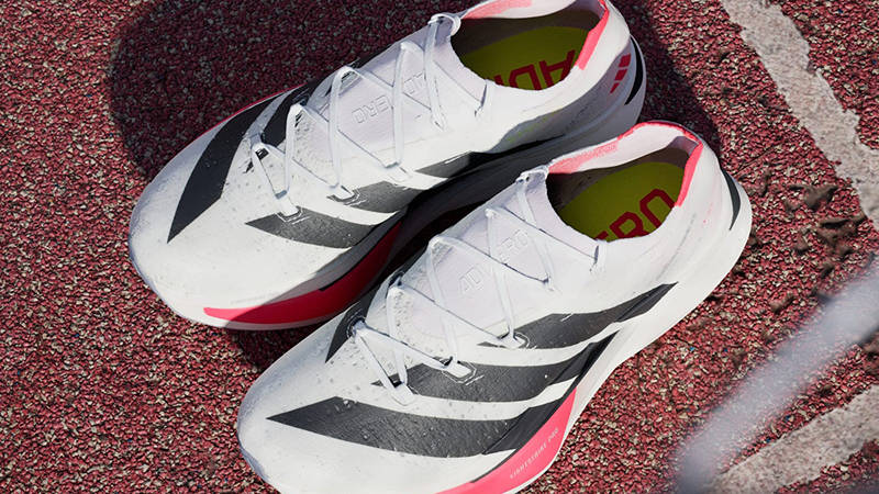 adidas Adizero Prime X3 STRUNG White Lucid Red JR2597 Top