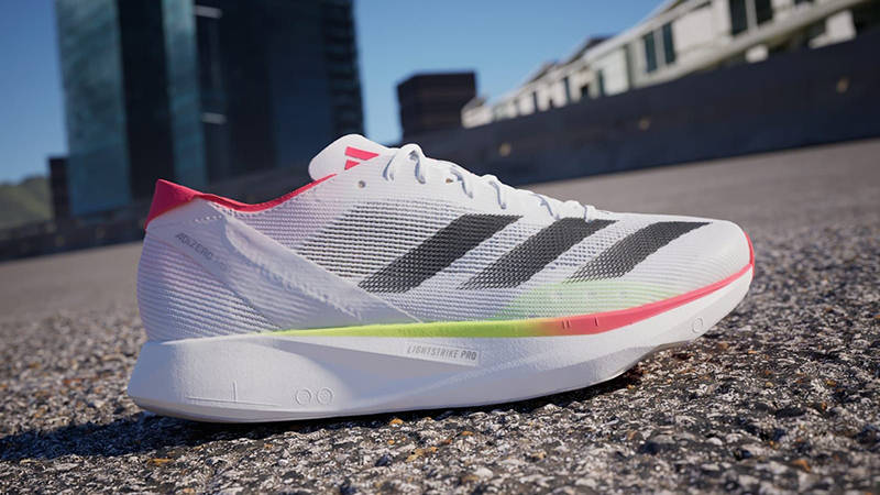 adidas Adizero Takumi Sen 10 Cloud White Lucid Red | IH5712 | The
