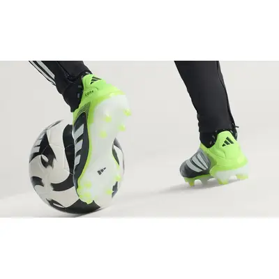 adidas Copa Pure 3 Elite Laceless FG Radiant Blaze Pack On Foot Back