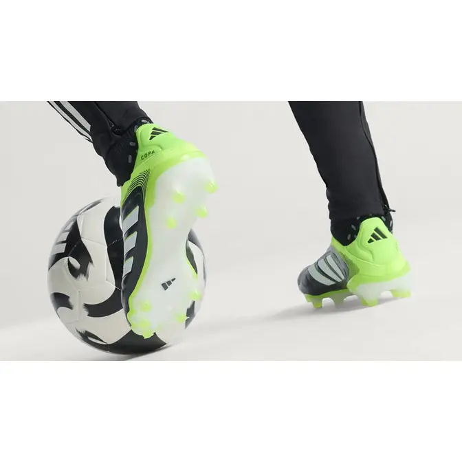 adidas Copa Pure 3 Elite Laceless FG Radiant Blaze Pack On Foot Back