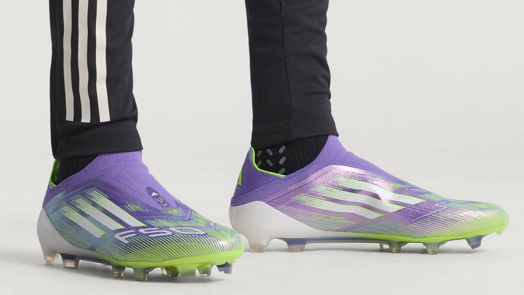adidas F50 Elite Laceless FG Radiant Blaze Pack On Foot