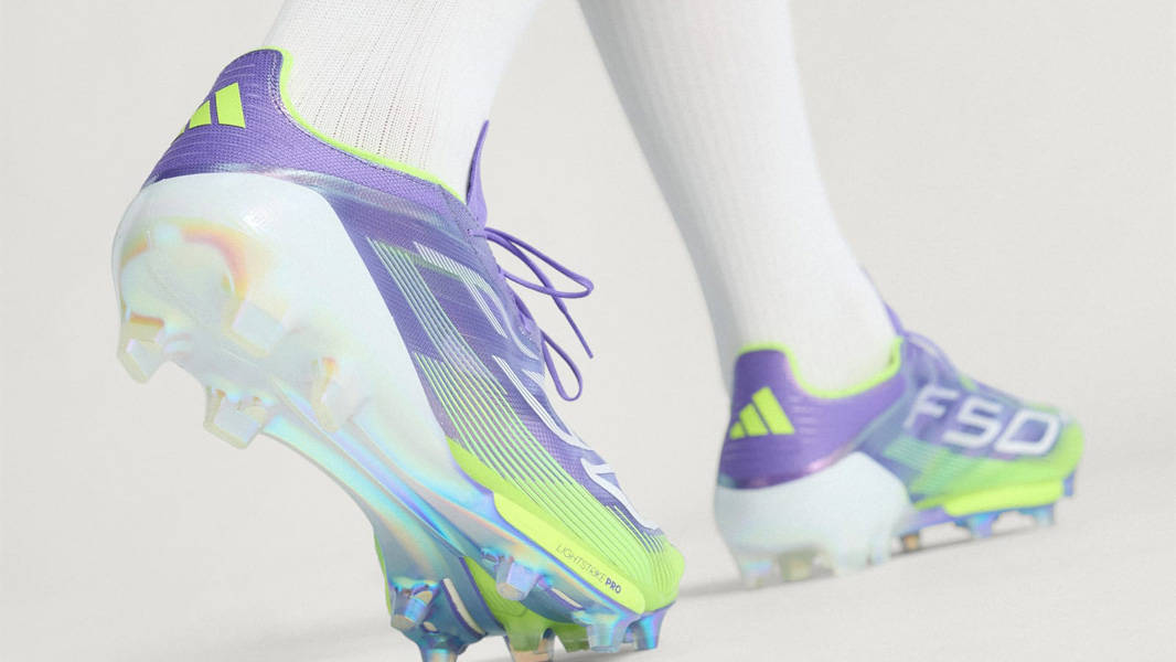 adidas F50 FG Radiant Blaze On Foot Back
