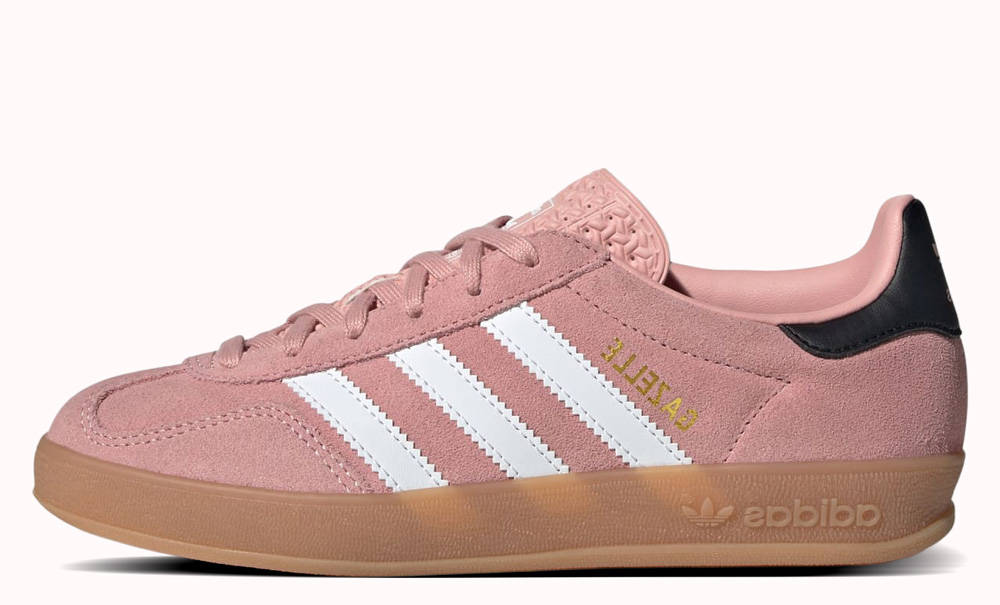 adidas gazelle silver green womens adidas Gazelle Indoor Shoes Kids - Kids - Collegiate Green / Cloud White / Gum