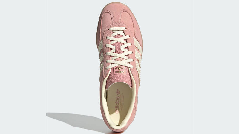 adidas Gazelle Indoor Ruffle Stripes Pink Middle