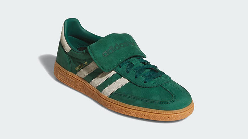 adidas Handball Spezial Core Green White JR4880 front