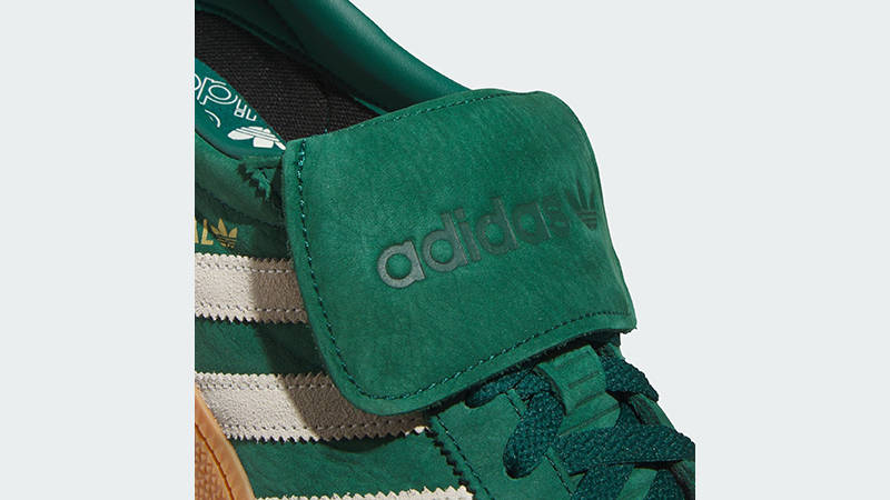 adidas Handball Spezial Core Green White JR4880 tongue