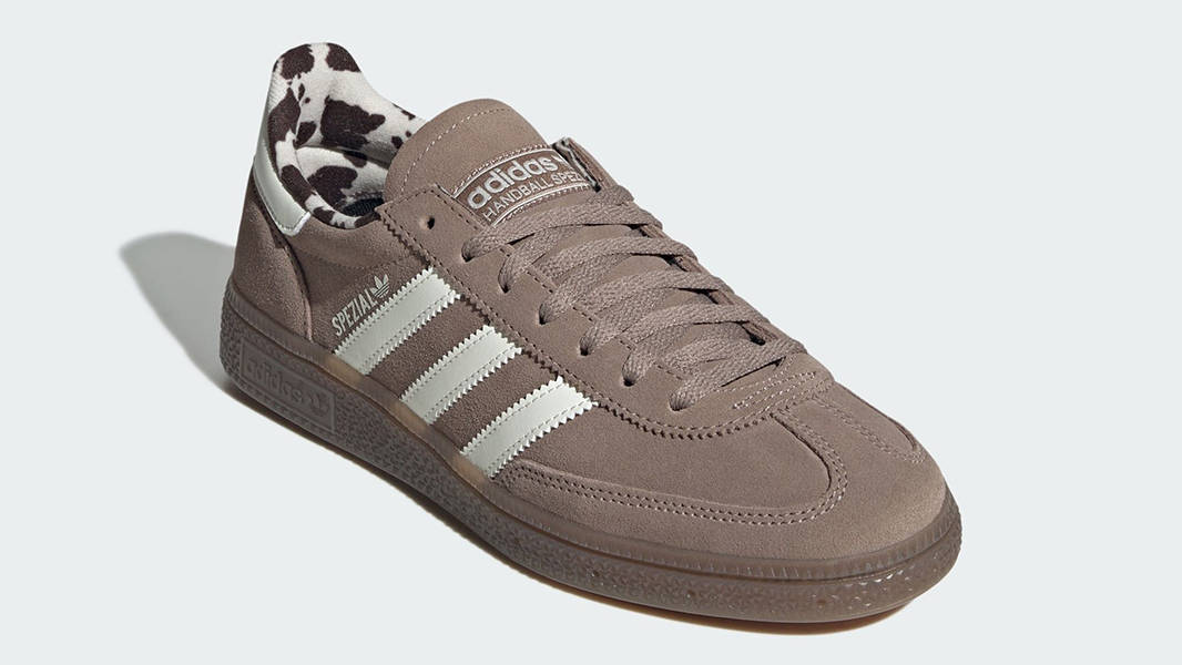 adidas Handball Spezial Cow Print Brown JR5007 Front