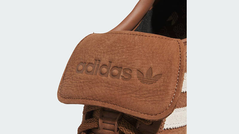 adidas Handball Spezial Long Tongue Preloved Brown Gum JR4879 tongue
