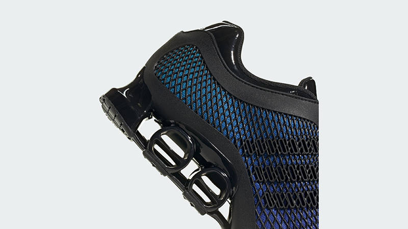 adidas Megaride S2 Black Blue JR5743 heel side