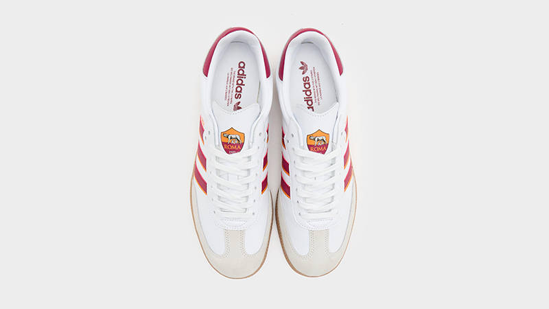 adidas Samba AS Roma White Red JQ4050 middle