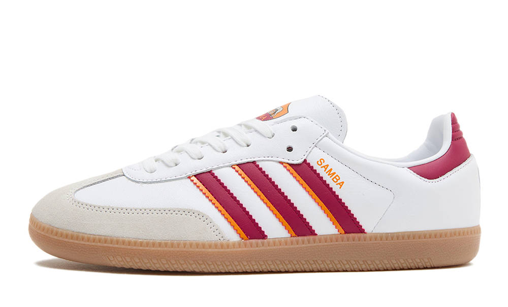 adidas Samba AS Roma White Red JQ4050
