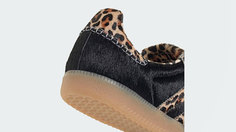 adidas Samba LT Black Mesa KJ6590 heel