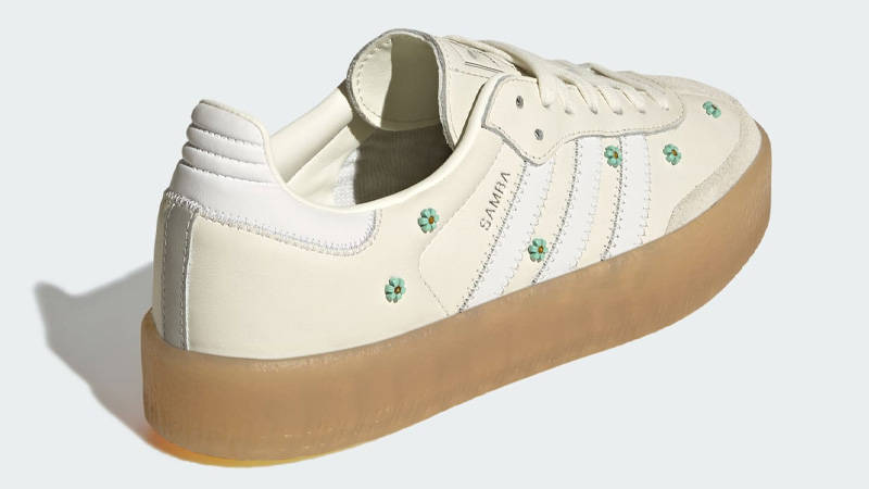 adidas Sambae Floral Off White Back