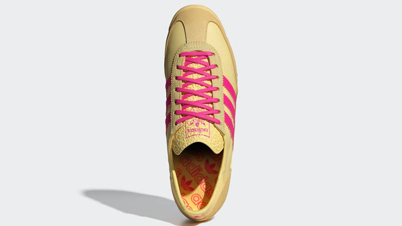adidas SL 72 OG Almost Yellow Shock Pink Middle