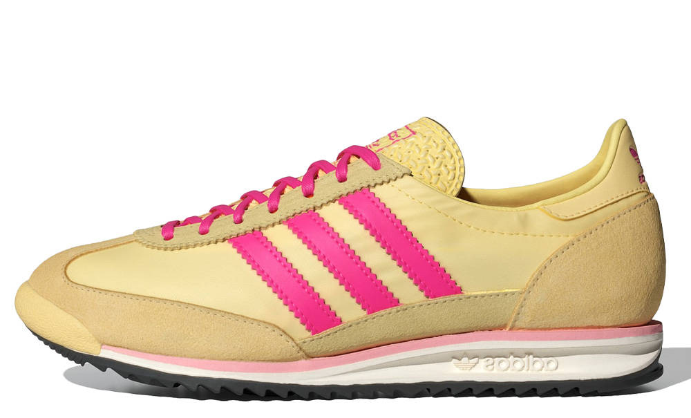 adidas SL 72 OG Almost Yellow Shock Pink