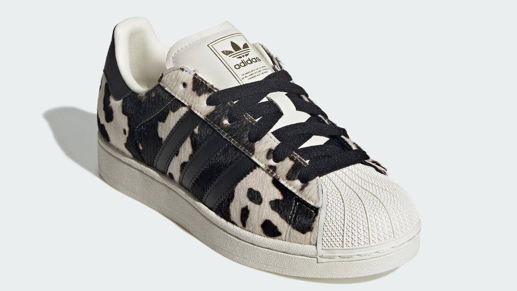 adidas Superstar Cow Print Front
