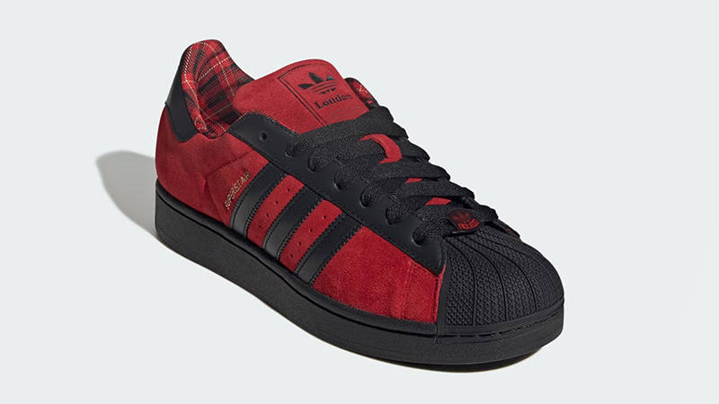 adidas Superstar II London Better Scarlet JQ3224 front