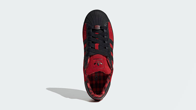 adidas Superstar II London Better Scarlet JQ3224 middle