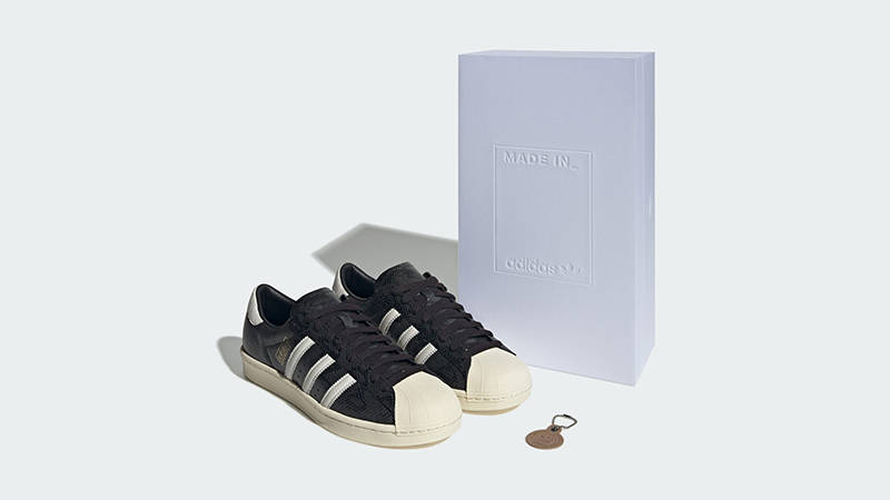 adidas Superstart Vintage Black White JR1642 with box