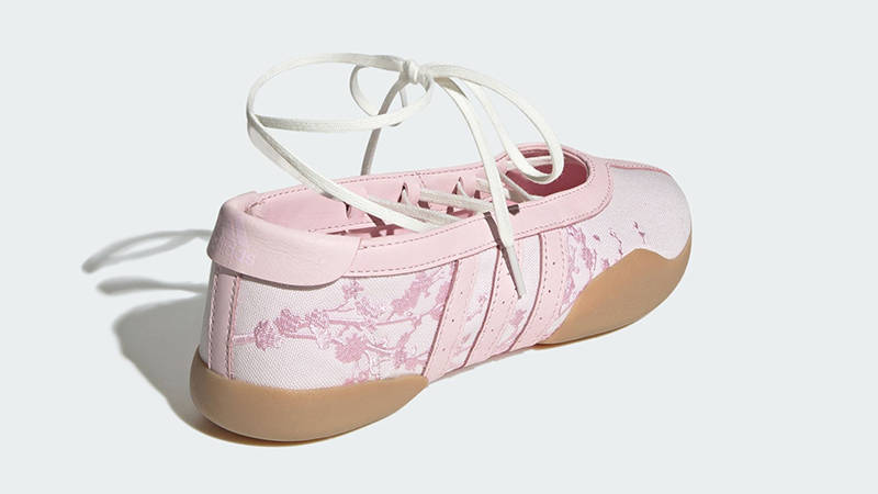 adidas Taekwondo Mei Ballet Pink Floral JQ9676 back