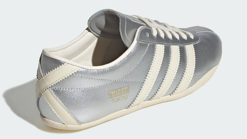 adidas Tokyo Silver Metallic Cream White Back