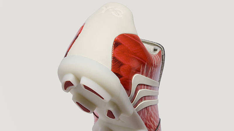 adidas Y-3 +F50 Tunit Beast Pack Maroon KK3650 heel