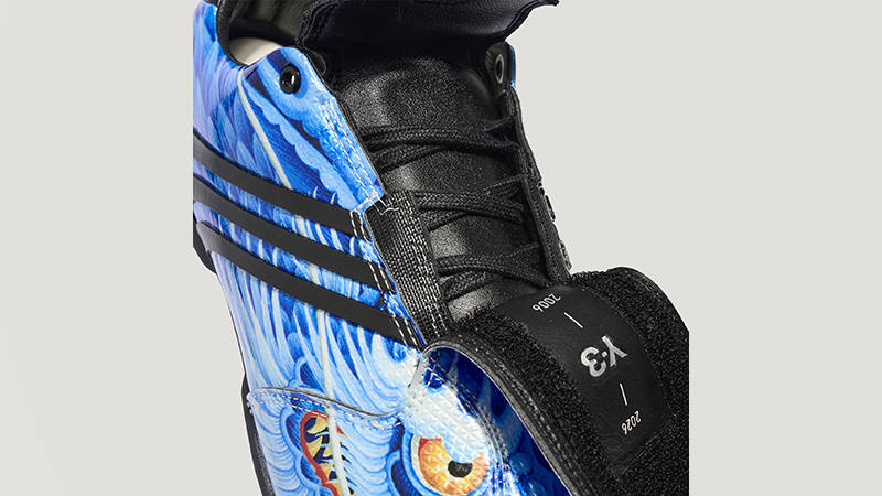 adidas Y-3 +F50 Tunit Beast Pack Royal Blue KK3651 tongue
