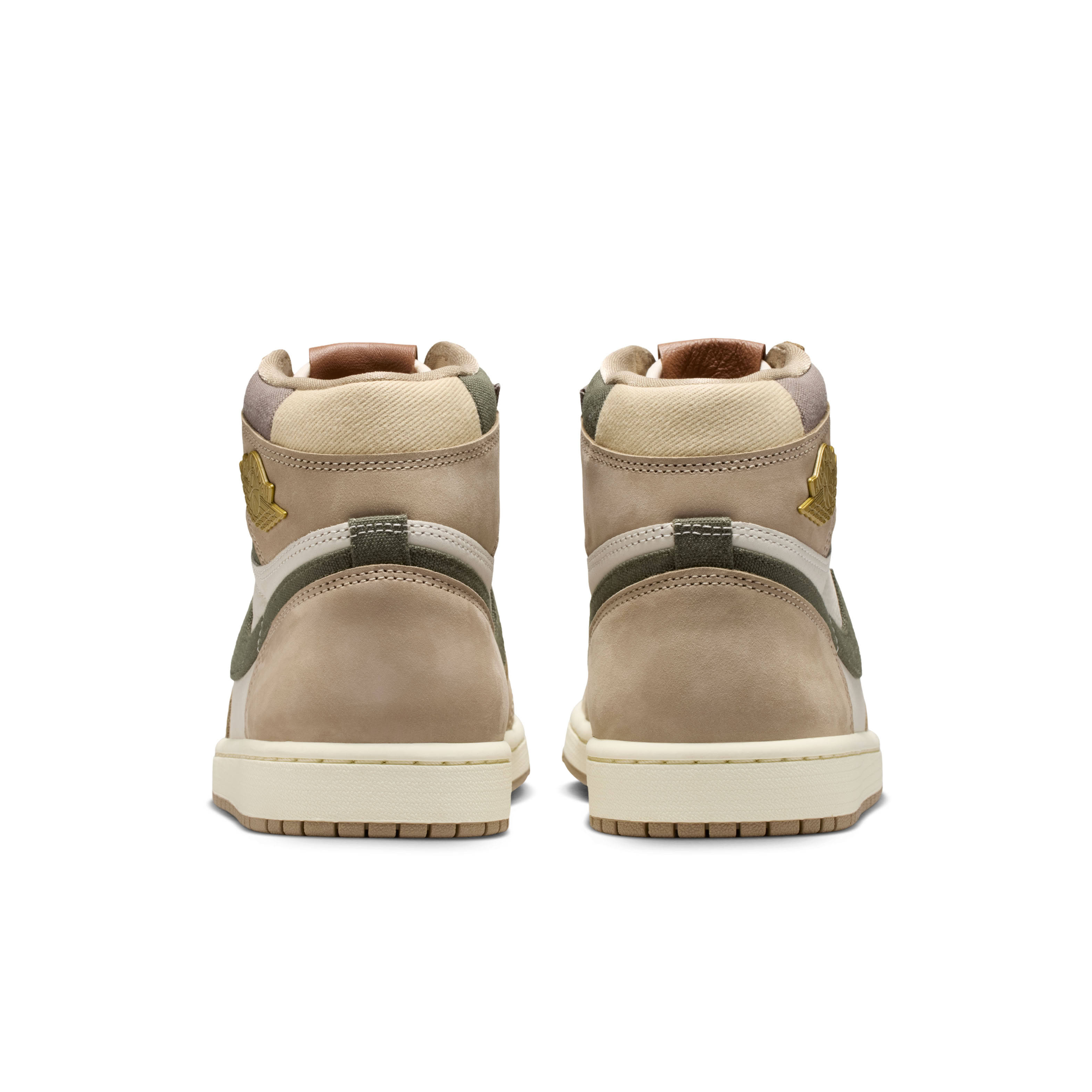 Air Jordan 1 High OG Khaki Sail Heel