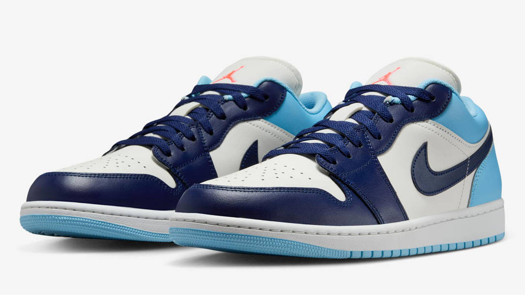 Air Jordan 1 Low Blue Chill Front