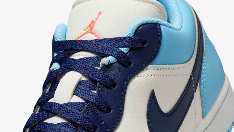 Air Jordan 1 Low Blue Chill Side