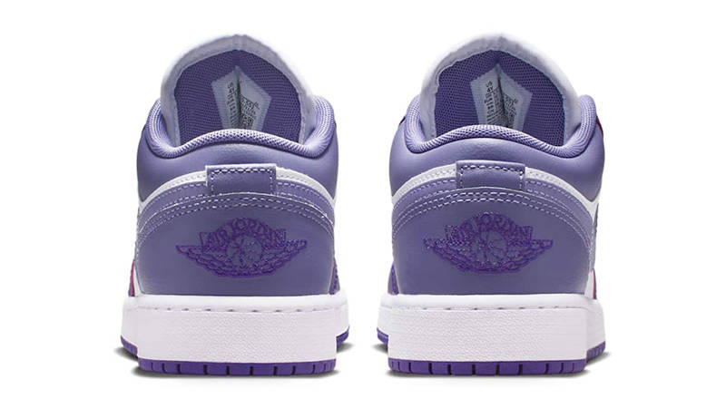 Air Jordan 1 Low GS Court Purple Dusty Amethyst 553560-551 Back
