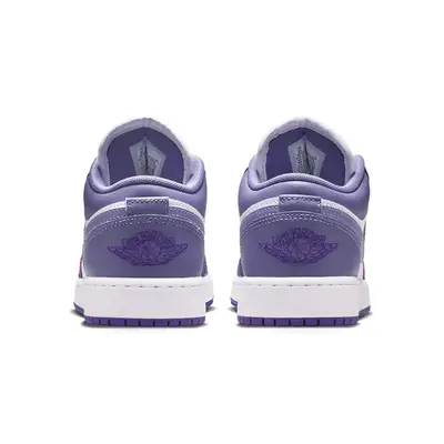 Air Jordan 1 Low GS Court Purple Dusty Amethyst 553560-551 Back