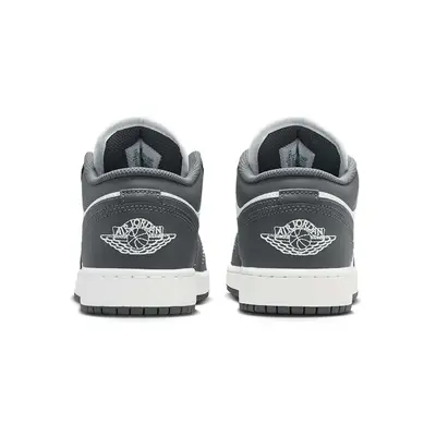 Air Jordan 1 Low GS Iron Grey Summit White 553560-044 Back