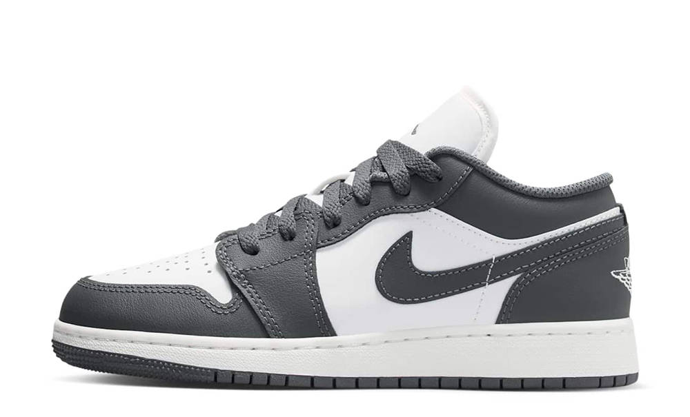 Air Jordan 1 Low GS Iron Grey Summit White 553560-044