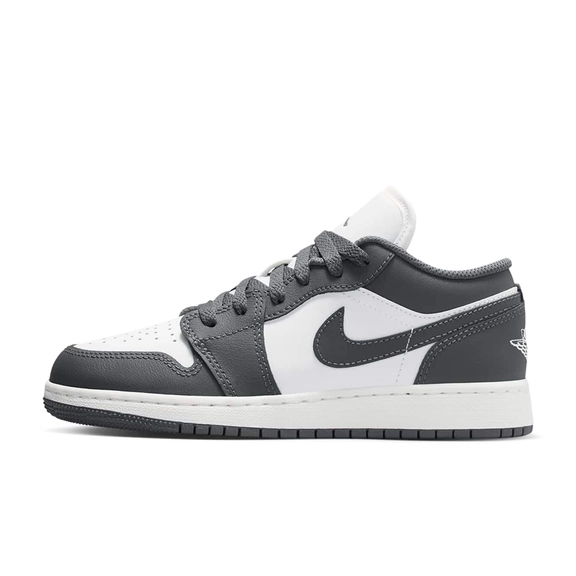 Air Jordan 1 Low GS Iron Grey Summit White 553560-044