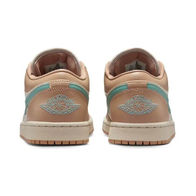 Air Jordan 1 Low Light Orewood Brown Hemp Back