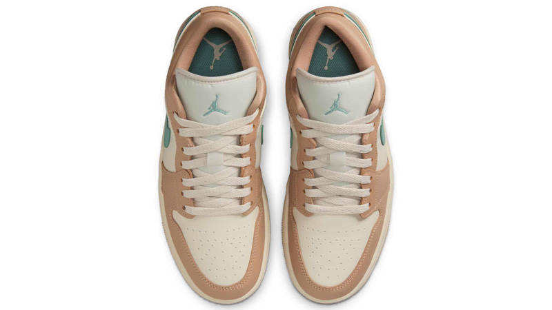 Air Jordan 1 Low Light Orewood Brown Hemp Middle