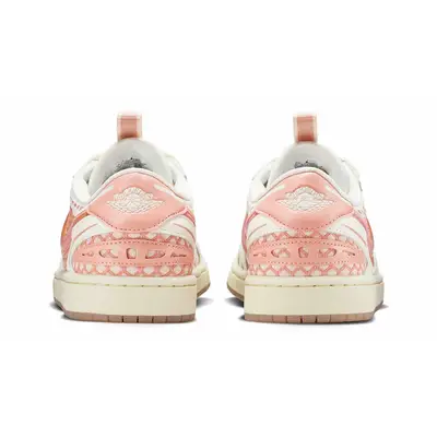 Air Jordan 1 Low Method of Make Sail Washed Coral HQ2186-180 Back