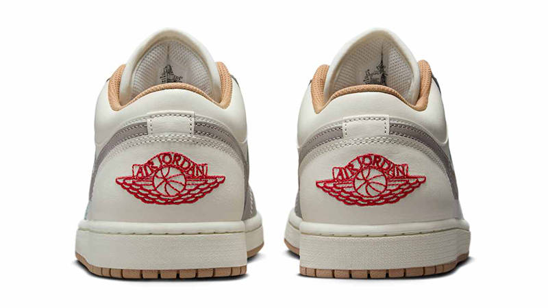 Air Jordan 1 Low Sail College Grey 553558-169 Back