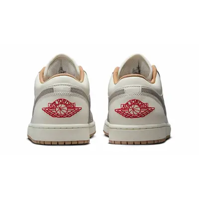 Air Jordan 1 Low Sail College Grey 553558-169 Back