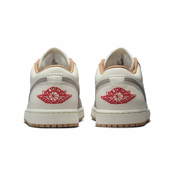 Air Jordan 1 Low Sail College Grey 553558-169 Back
