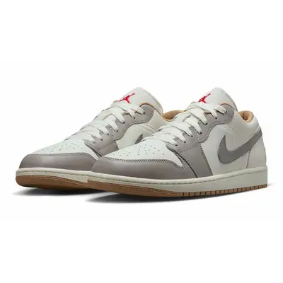 Air Jordan 1 Low Sail College Grey 553558-169 Side