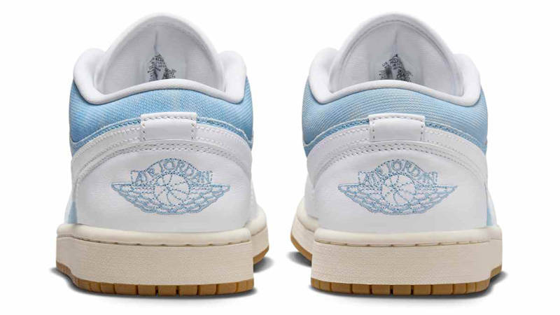 Air Jordan 1 Low SE Denim Worn Blue Back