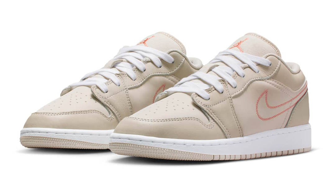 Air Jordan 1 Low SE GS Light Orewood Brown HQ2020-100 Side