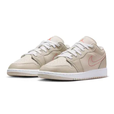 Air Jordan 1 Low SE GS Light Orewood Brown HQ2020-100 Side