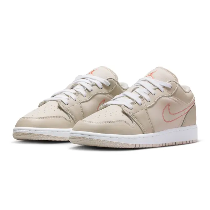 Air Jordan 1 Low SE GS Light Orewood Brown HQ2020-100 Side