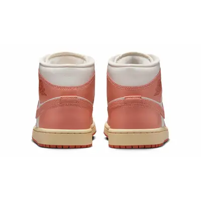 Air Jordan 1 Mid Madder Root Back