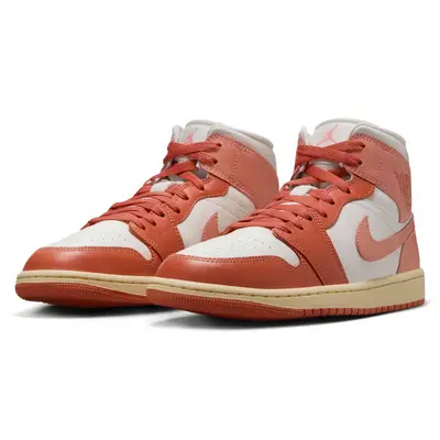 Air Jordan 1 Mid Madder Root Front